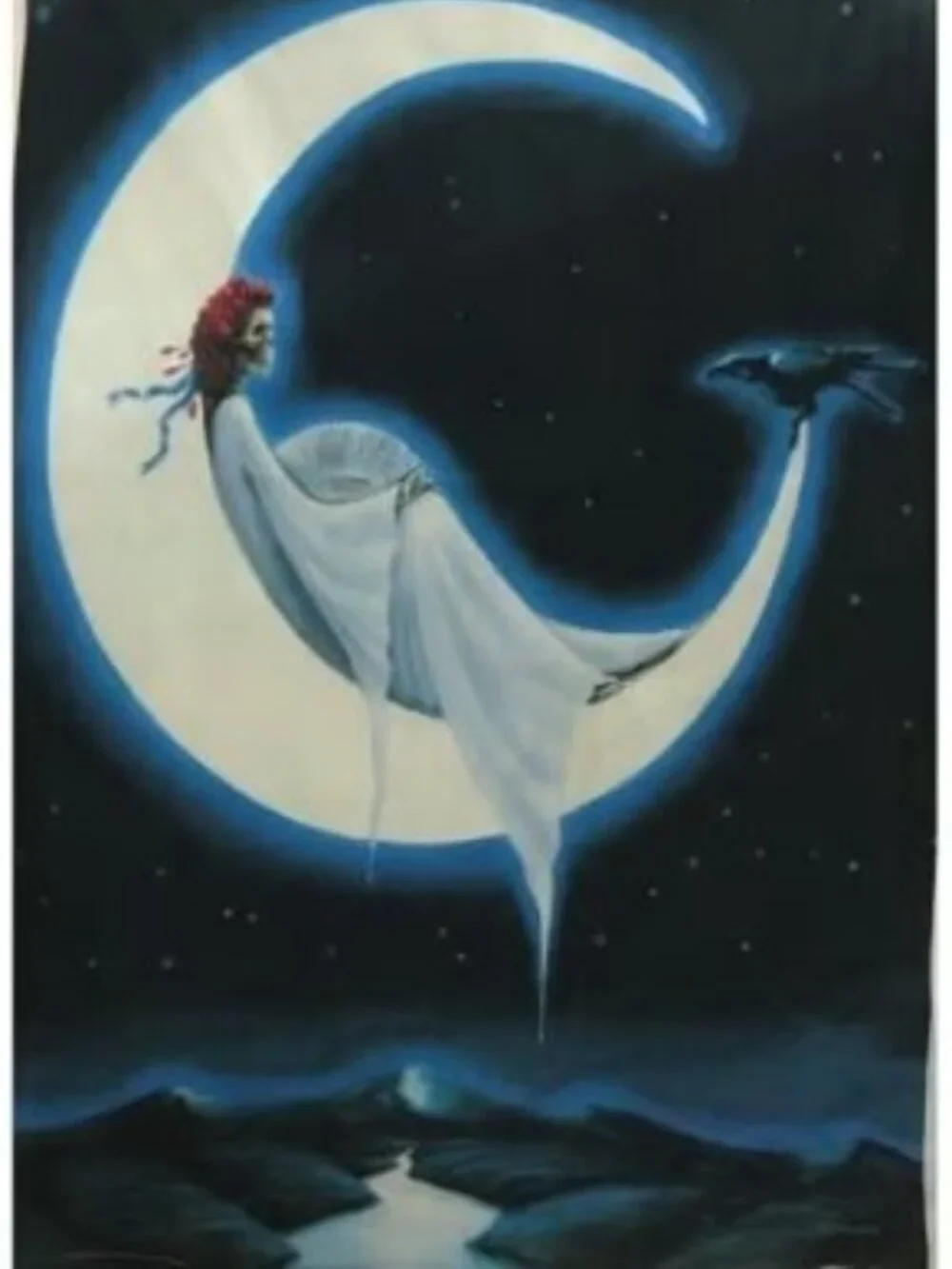 Grateful Dead Sleeper Moon Tapestry ~ w/Corner Loops ~ 30